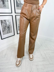 Rita PU Leather Trousers - 2 Colours