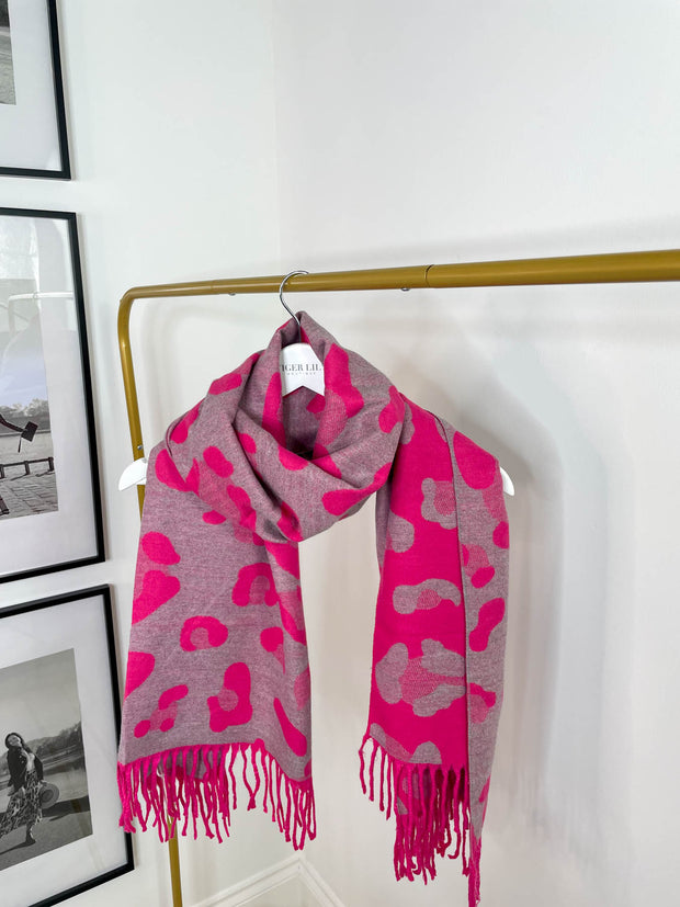 Leah Leopard Scarf - 3 Colours