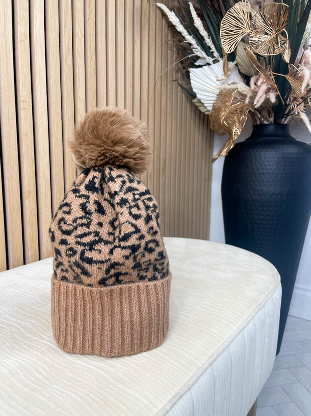 Leo Bobble Hat - 2 Colours