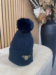 Bee Bobble Hat - 5 Colours