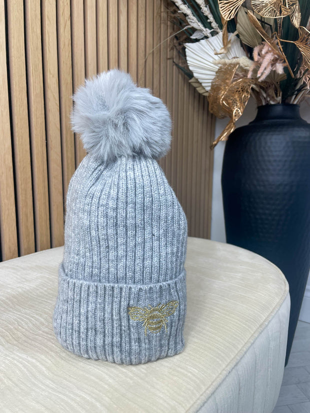 Bee Bobble Hat - 5 Colours