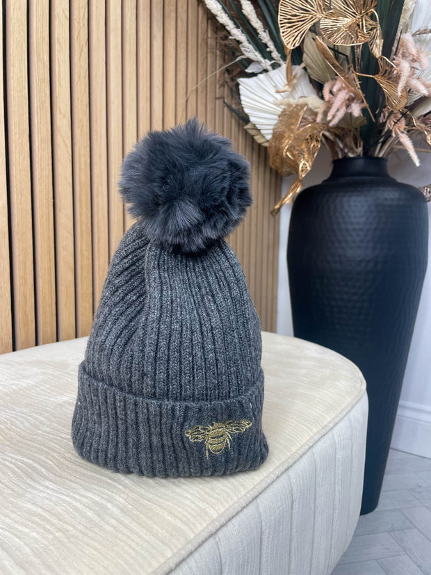 Bee Bobble Hat - 5 Colours