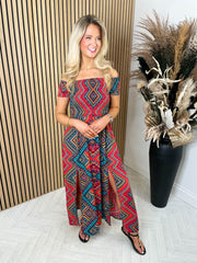 Penelope Dress - Aztec