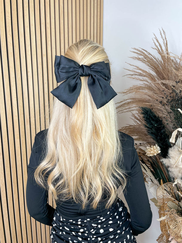 Mini Bow Hair Clip  - 2 Colours