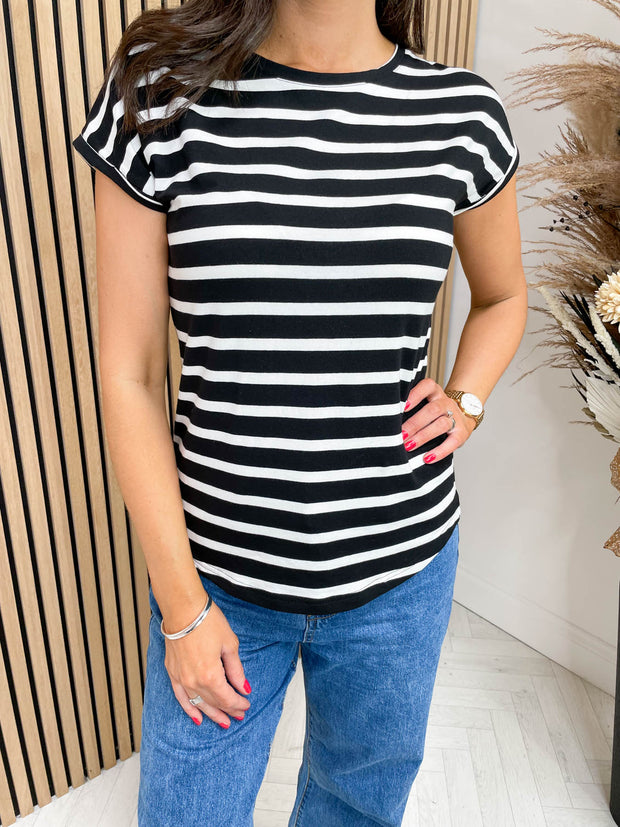 Noelle Stripe Tee