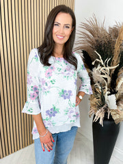 Brenda Blouse - Floral