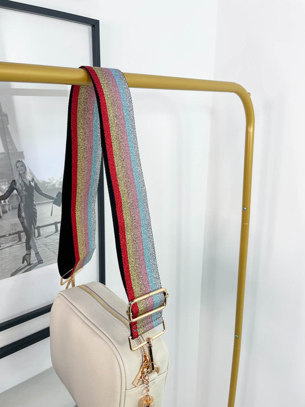 Rainbow Mix & Match Bag Strap Gold Hardware - 2 Colours