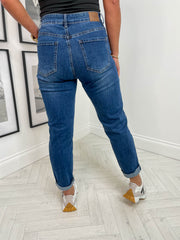 Mica Mom Jean - Denim