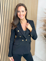 Kendall Luxe Blazer - Black