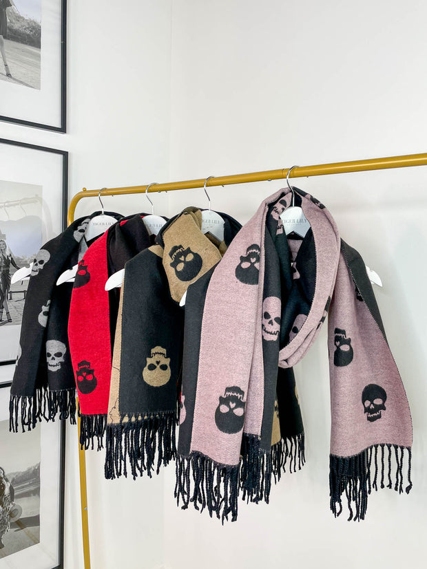 Skull Scarf - 4 Colours