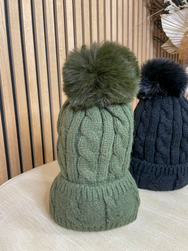 Ashlyn Knit Hat - 3 Colours