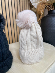 Ashlyn Knit Hat - 3 Colours